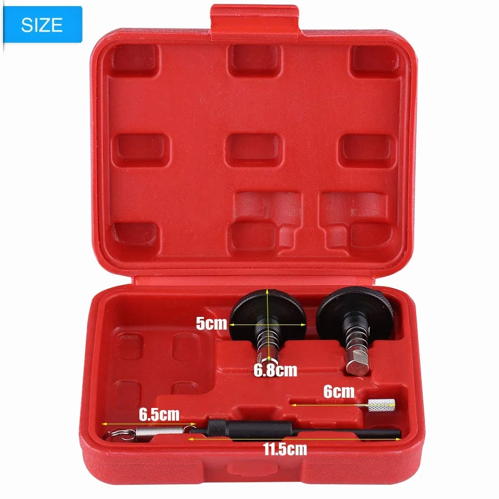 Kit de herramientas de sincronización de motor,Kit de herramientas de bloqueo de sincronización de motor diésel de 4 piezas, kit de herramientas de bloqueo de sincronización de motor diesel