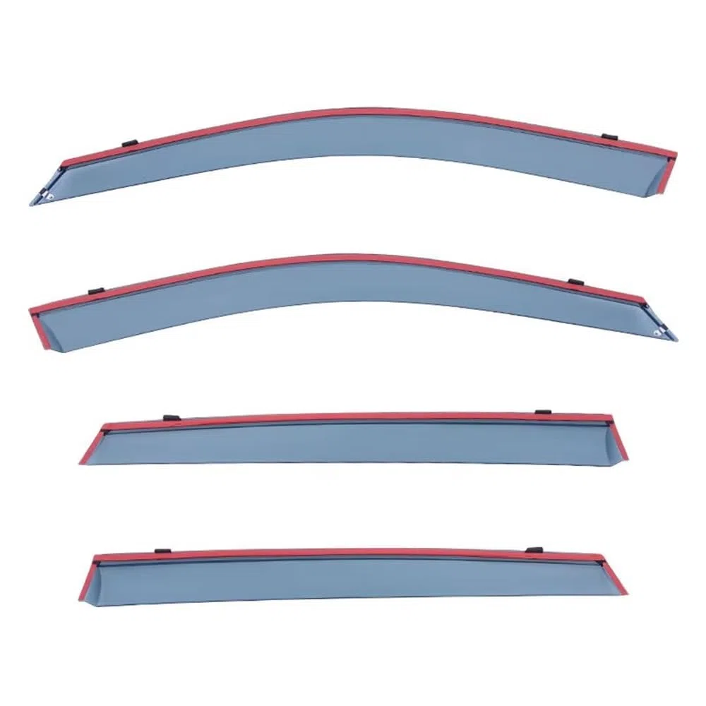 Deflectores Viento Deflectores Aire Protector contra La Lluvia Techo Parasol Visera Ventilación Alerón Refugios Toldos para KAMIQ 2018-2025 Accesorios De Ventana