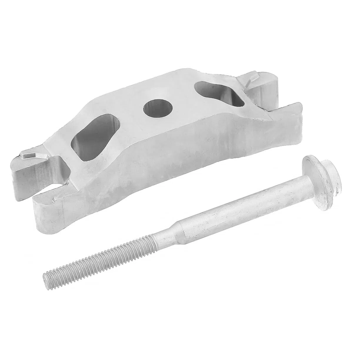 Juego de abrazaderas para inyectores de combustible con soporte para boquilla de rosca y abrazaderas para tubos compatible con VW WHT004739 03L130216