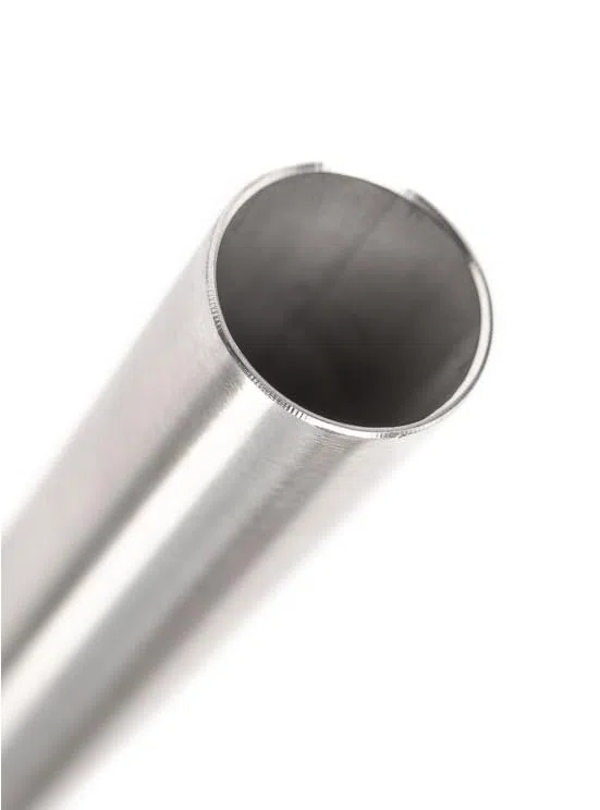 INOX - Tubo de acero inoxidable Ø 45 mm de grosor 1,5 mm de acero inoxidable soldado