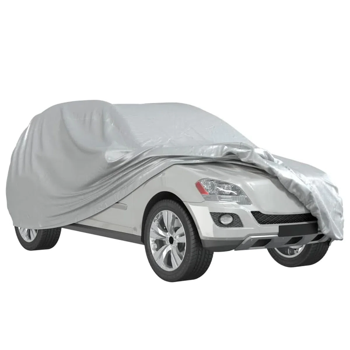 CABLEPELADO - Funda Ligera para Coche Talla XXL (580x175x120 cm) | Cubierta Impermeable Anti-UV y Antipolvo | Polietileno 210D para Garaje y Uso Polivalente