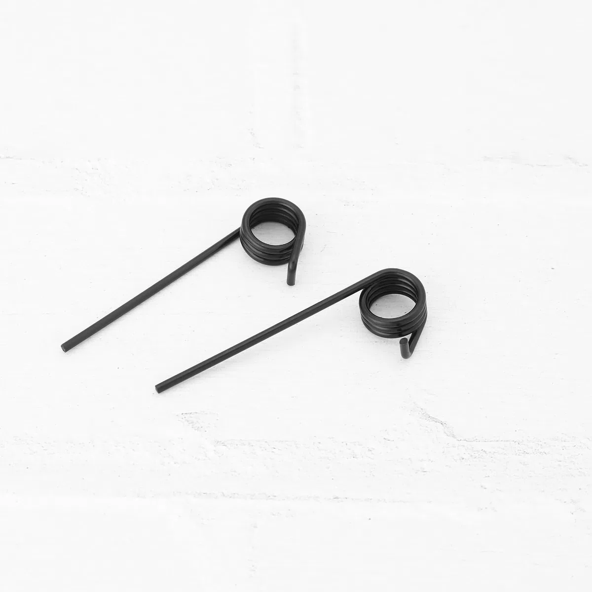 12 pares de abanico de resorte fuerte, tambor de ventilador izquierdo y derecho, resorte fuerte, compatible con AL-KO 38 E 38 P 32 VLE 38 VLB 38 VLE negro 56 x 11 mm