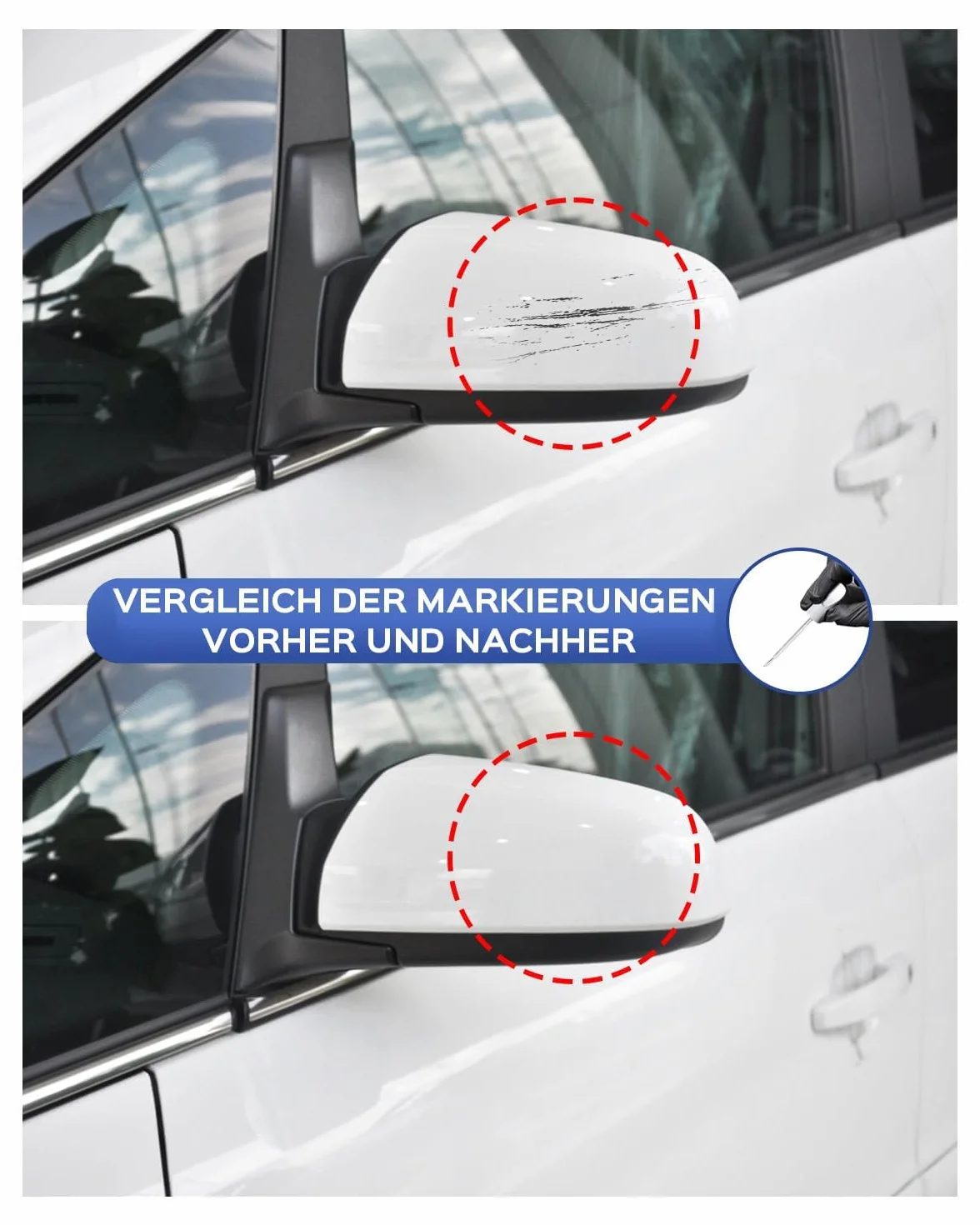 Pintura de retoque para Opel G40 / EVL/10H gris lunar metalizado / gris moonstone metalizado – Coincidencia exacta – retoque de arañazos y astillas