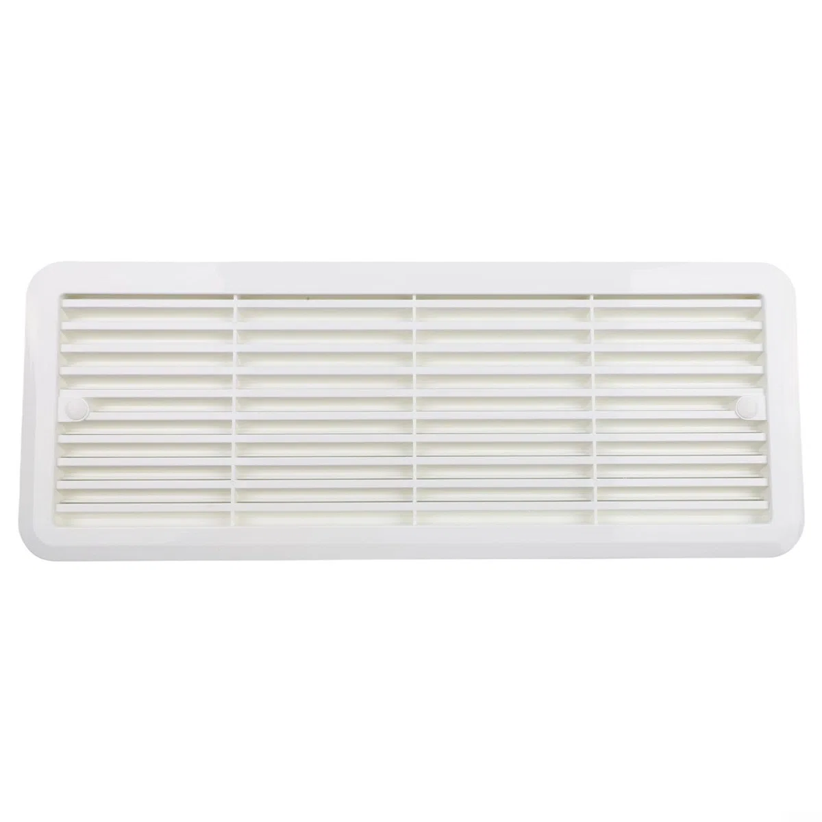 Thetford 62445480 - Rejilla de ventilación para refrigerador compatible con caravana, caravana, caravana, caravana, refrigerador, cubierta de ventilación ABS blanco negro (blanco)