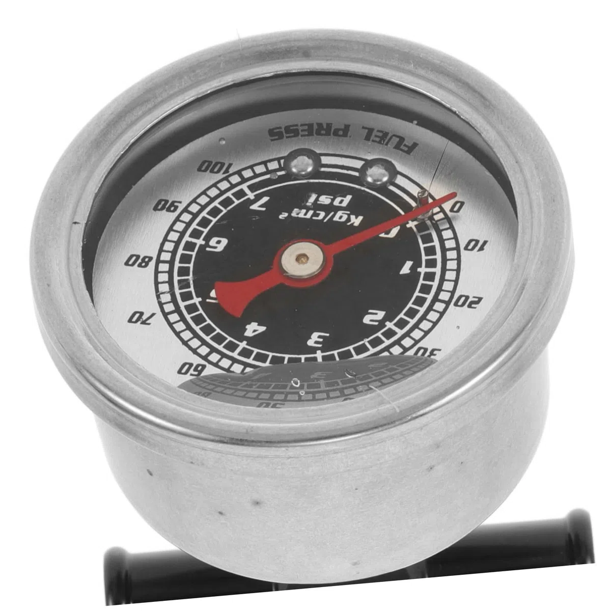 ULTECHNOVO 1juego Manómetro De Presión De Combustible y Psi Con Adaptador Línea Para Automóviles Medidor Preciso y Duradero Para Monitoreo De Rendimiento