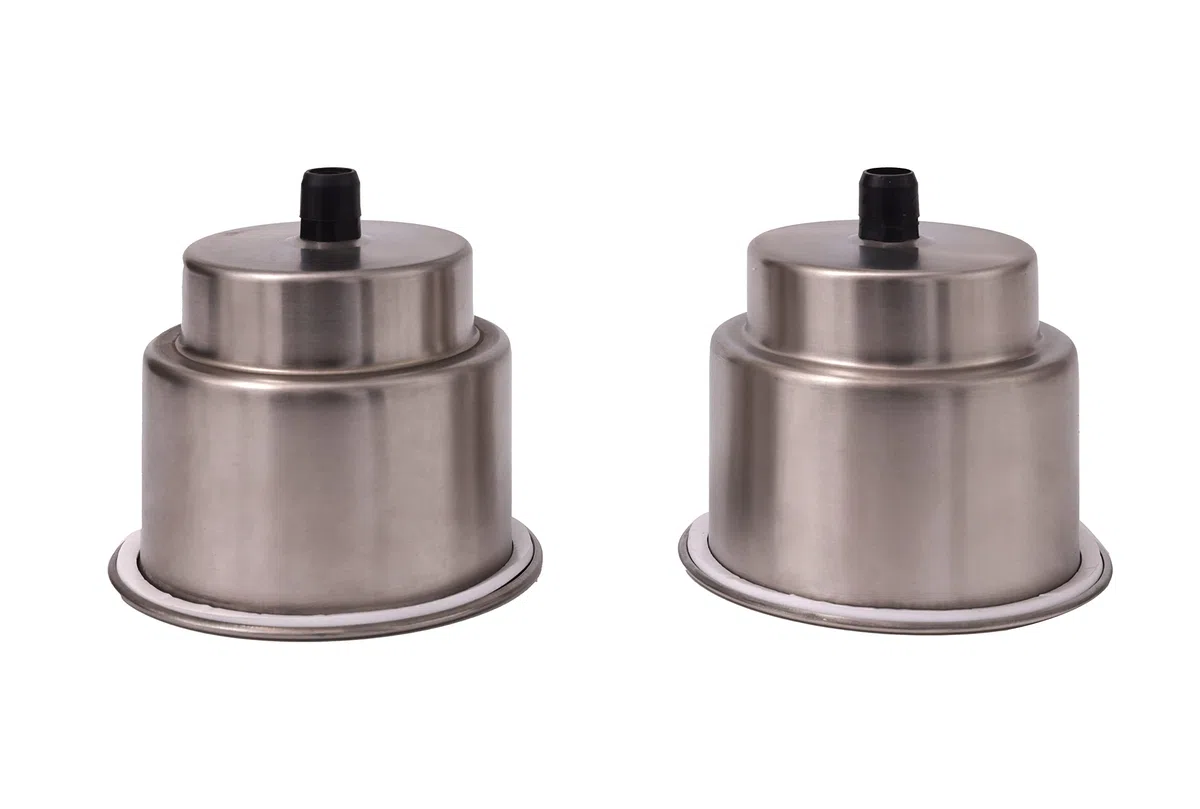 2X Acero Inoxidable PosavasosTitular de Bebida de Soporte Copa para Marina Barco Yate Coche RV