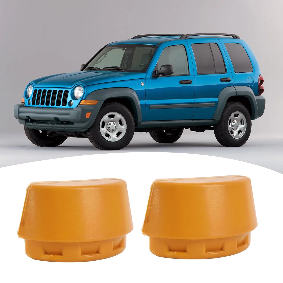 2 Uds Amortiguador de Tope de Suspensión 52088684AB Reemplazo Ideal para 2002-2007 Delantero Izquierdo/derecho