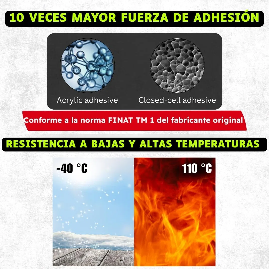 DIN EN ISO 527 - Lámina protectora de protección contra impactos de piedras, resistente a los rayos UV, para coche, moto, bicicleta, fabricado con O rafol Stone Guard(transparente brillante, 12