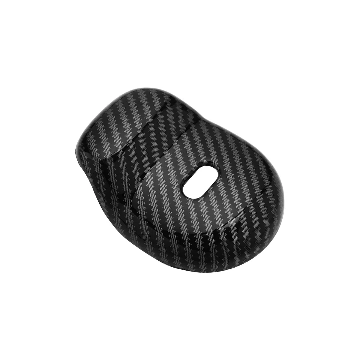 EMSea Cubierta de Manija de Puerta Trasera de Fibra de Carbono Compatible con Smart 453 ForTwo