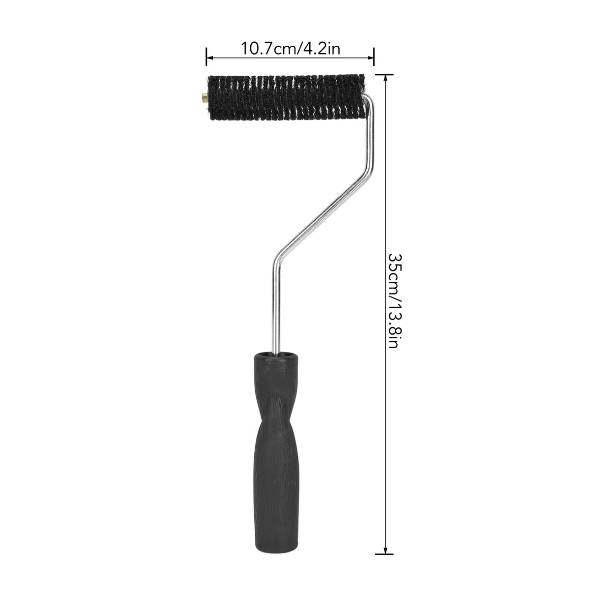 Rodillo de Fibra de Vidrio, Rodillo de Burbujas para Laminado de Resina de Fibra de Vidrio, Herramienta de Paleta de Burbujas para Rodillo de Laminado de Fibra de Vidrio (C)