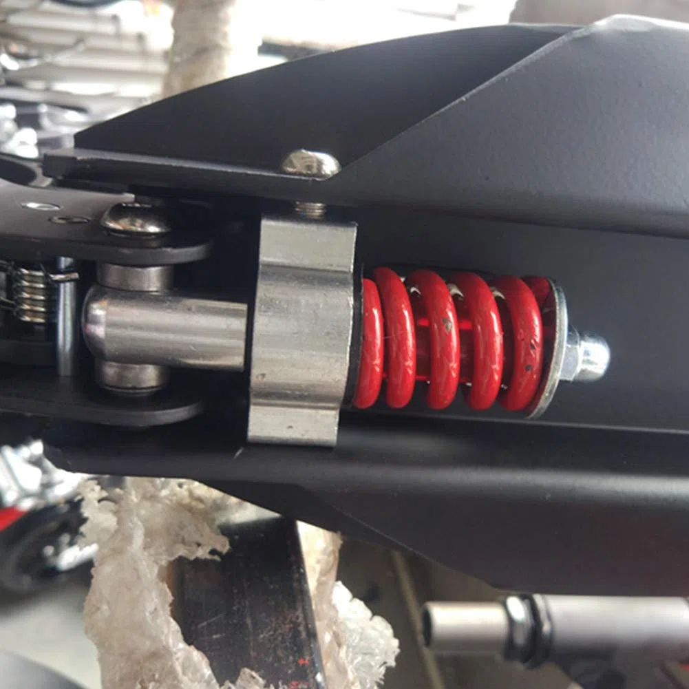 Amortiguador Trasero, Accesorio Universal de Amortiguador Trasero de Aleación de Aluminio de 4,3x1,8x1,2 Pulgadas para Scooter Eléctrico ETWOW de 8 y 10 Pulgadas