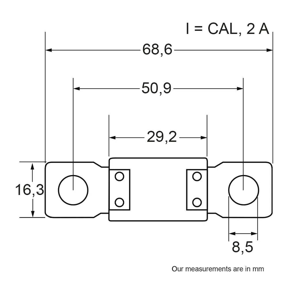 RESTAGRAF 17146 3x Caja de fusibles