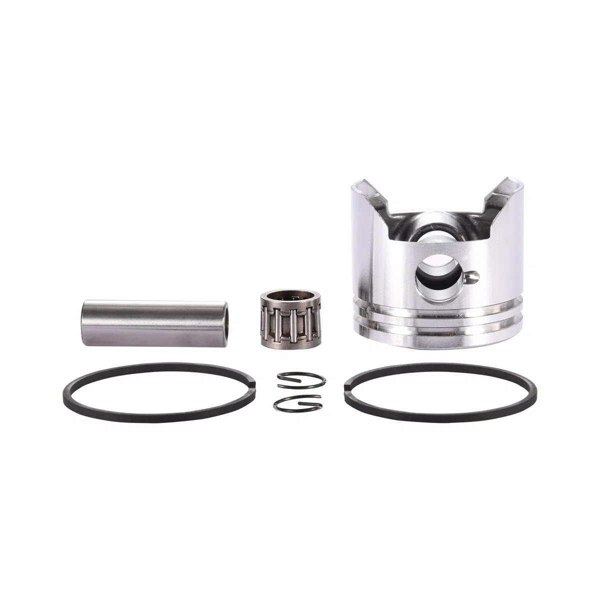 GOOFIT Juego de ensamblaje de pistón de 44 mm reemplazo para 2 Tiempos 49cc 44-6 Pocket Bike
