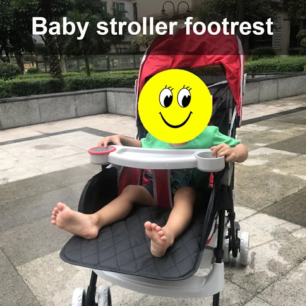 Reposapiés Universal para cochecito de bebé con gancho, carrito infantil, cinturón ajustable, tablero de pie, extensor de asiento, extensiones de pies