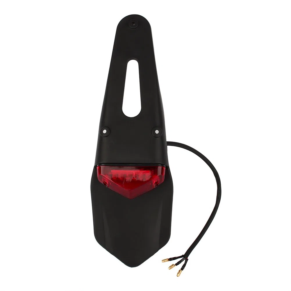 Luz trasera para Motos, Luz de Freno trasera LED en Guardabarros para moto ATV Dirt Bike