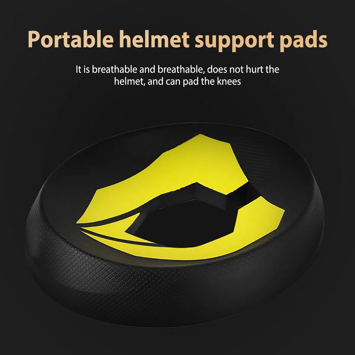 Almohadilla de servicio para cascos de motocicleta, soporte multifuncional para cascos, almohadilla de soporte portátil para motocicleta, scooter, cascos de motos de nieve, base antideslizante para