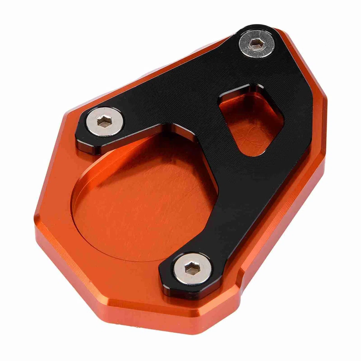 Almohadilla de Soporte Lateral para Motocicleta, Placa de Soporte Profesional para Motocicleta, Fácil de Instalar, Ampliadora de Soporte Lateral para 1050/1190/1290 Adventure Super
