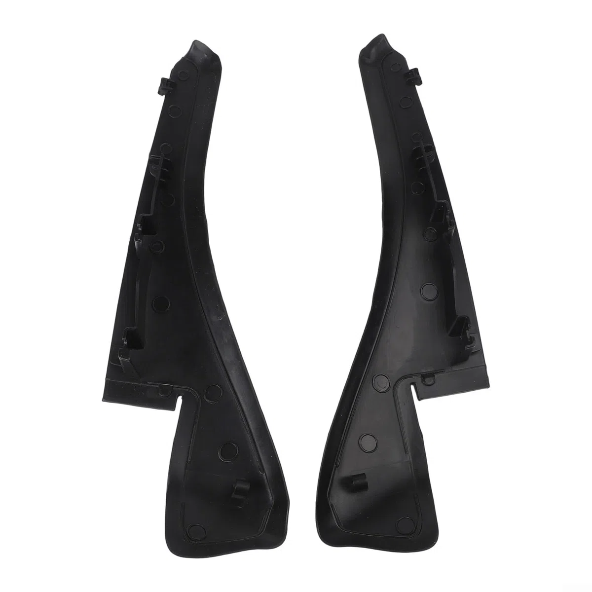 Tira lateral para rejilla de parabrisas de coche para MK3 para Movano NV400, material ABS para parabrisas delantero izquierdo + para RH 668110012R, color negro