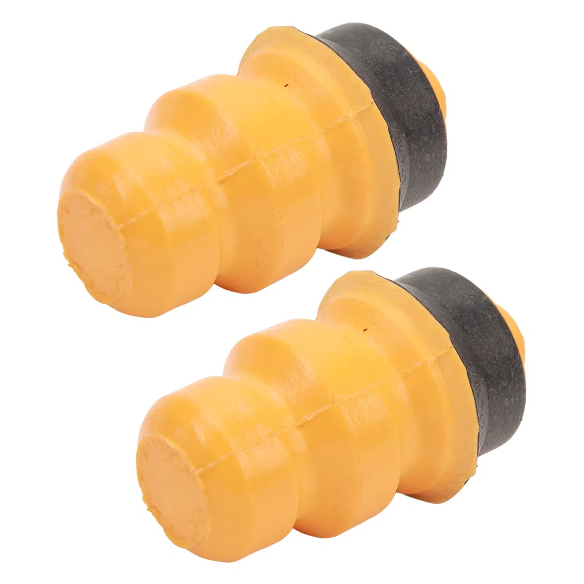 Cosiki 2 Piezas de Soporte de Amortiguador de Suspensión del Eje Trasero, Tope de Goma con Números OE 516680 9657150780, Ideal para 207, 2008 C3 y