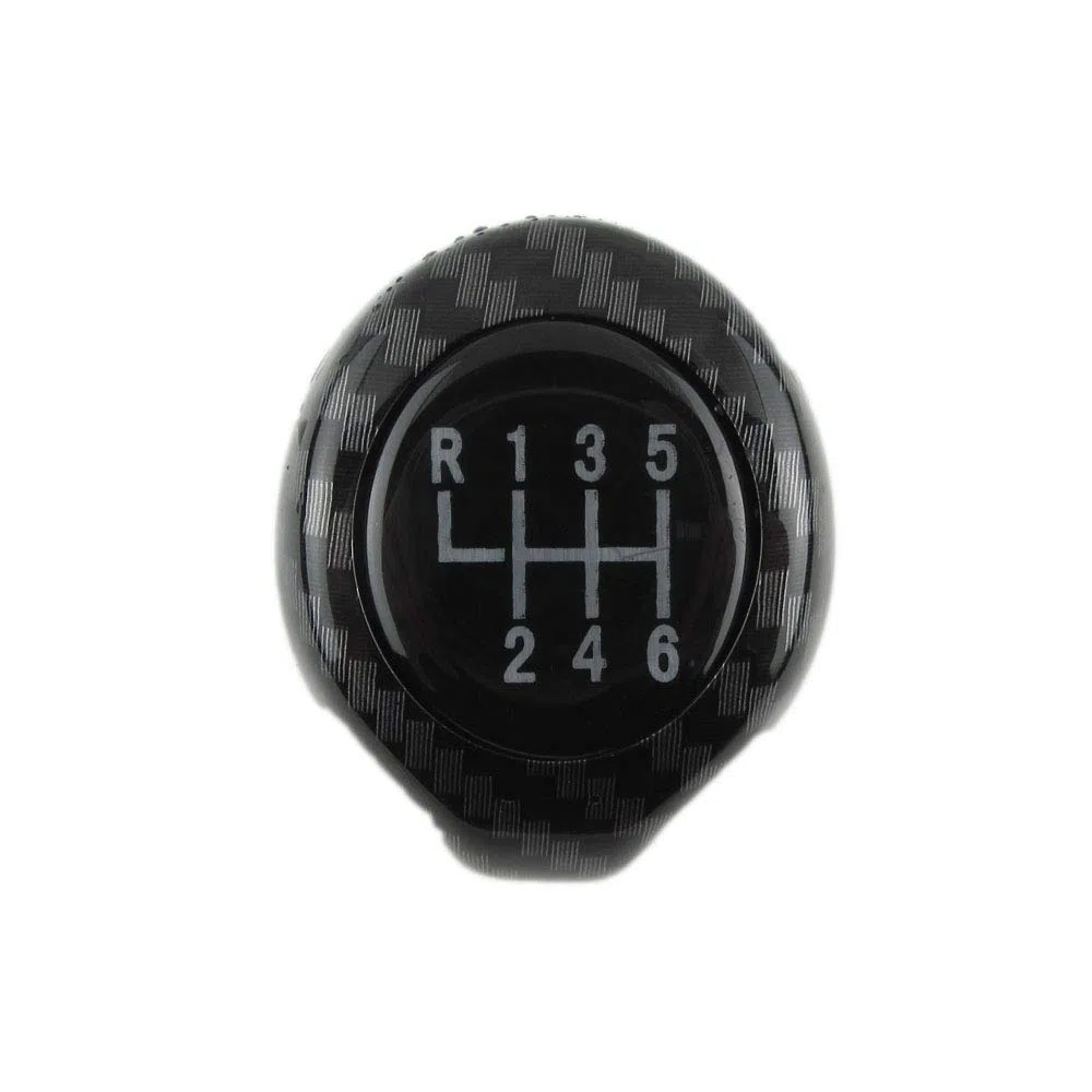 6 Velocidades Coche Pomo Palanca de Cambios Cubierta de Polvo BMW E36 E46 F30 E60 E61 E28 E34 E39 E63 E64 E81 E82 F20 E90 E91 E92 E93 E30 E23 E32 E38 E83 F25 E53 E85 E86 Z5 Z8 E52 (Fibra de carbon)
