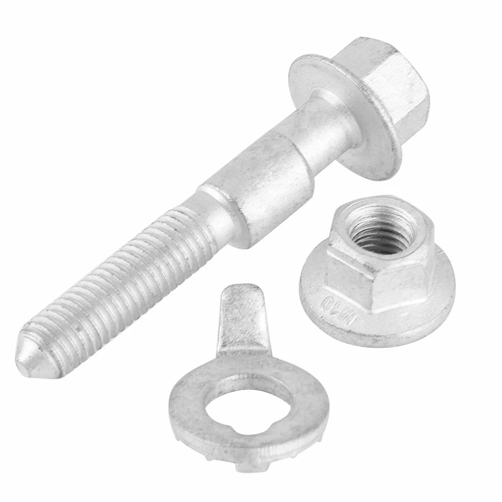 Aramox Tornillos De Alineación 4Pcs para Corrección De Camber En Ruedas Herramienta Ajustable 12mm Dureza 12 Compatible con La Mayoría De Vehículos