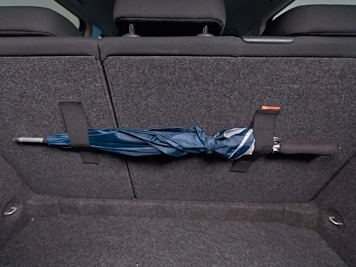 tiras de Cierre de autoadherente para coche tres juegos cada uno con dos piezas 20x5x0,3 cm, organizador de maletero, flexible, resistente, impermeable, para fijar objetos transportados