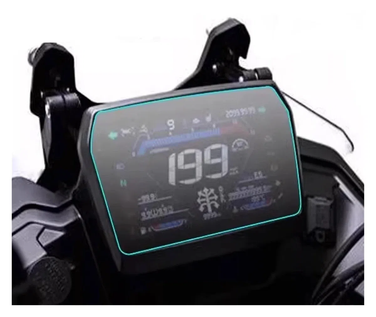 Moto Protector Pantalla Salpicadero Protector Pantalla Tablero Película TPU para Arañazos Grupo Motocicleta Antiaceite A Prueba Arañazos para Loncin VOGE DS900X 900DSX DSX 900 2024
