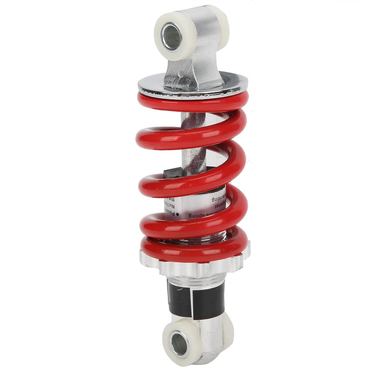 Amortiguador Trasero para Motocicleta, Amortiguador Universal Ajustable de Aire con Resorte de Acero Inoxidable 125mm 750LB/IN Aleación de Aluminio para Mini Bicicleta y Ciclomotor
