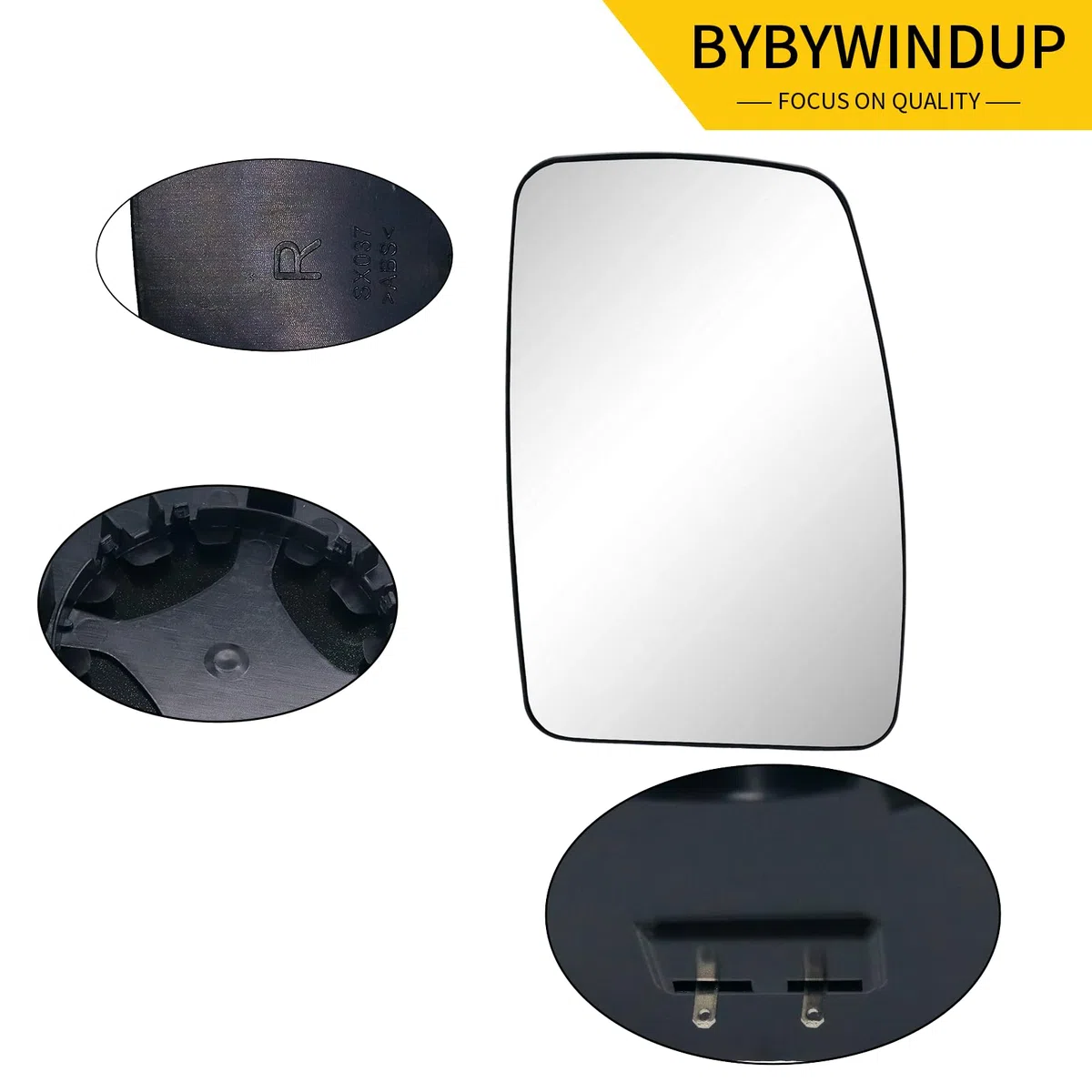 Espejo retrovisor exterior convexo climatizado lado derecho compatible con Renault Master 3 DCi Nissan NV400 Opel Movano B CDTi repuesto para 963655132R