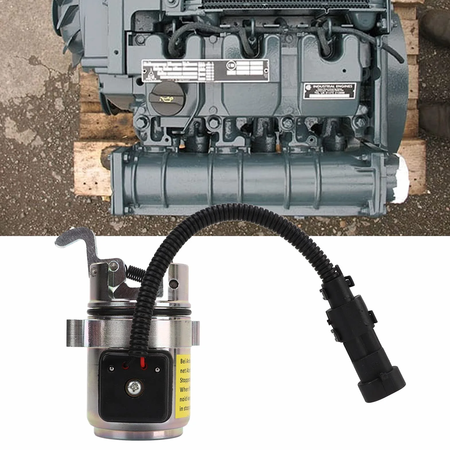 Electroválvulas de repuesto para motor Deutz F3l1011 F4l1011 F3l2011 F3l2011 F4l2011 F4l2011 F2l2011 Bf3l2011