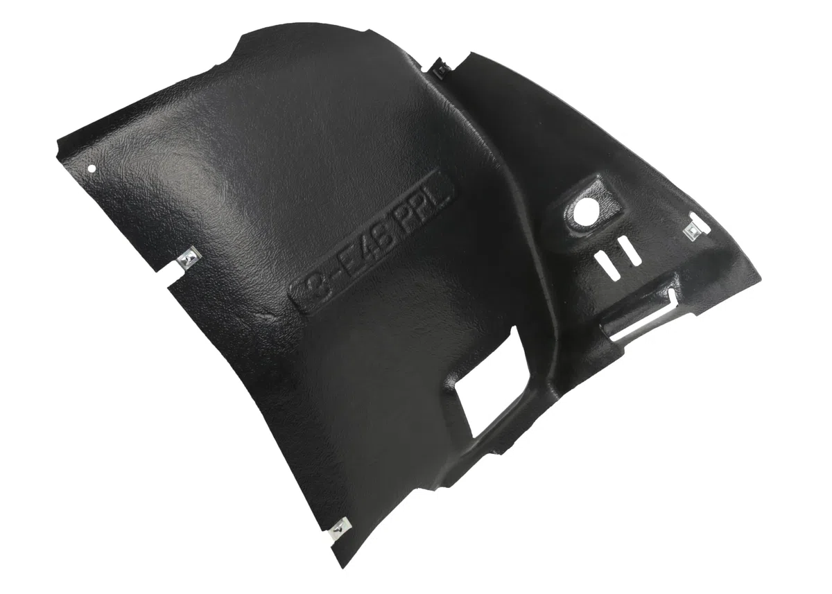 Rezaw-Plast Paso rueda compatible con BMW 3 (E46) Cabrio, Coupe delantero izquierdo, parte conductor, sección delantera|1998-2007 | OE: 5178224985 | REF: 110628