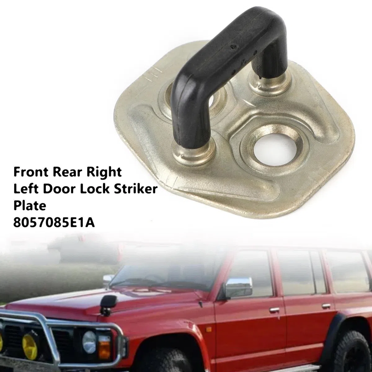 Cerradura Puerta Trasera Placa Cierre Cerradura Puerta Delantera, Trasera, Derecha E Izquierda para Nissan para Patrol GU Y61 2001-2007 2008 2009 2010 2011 Cerradura Actuador