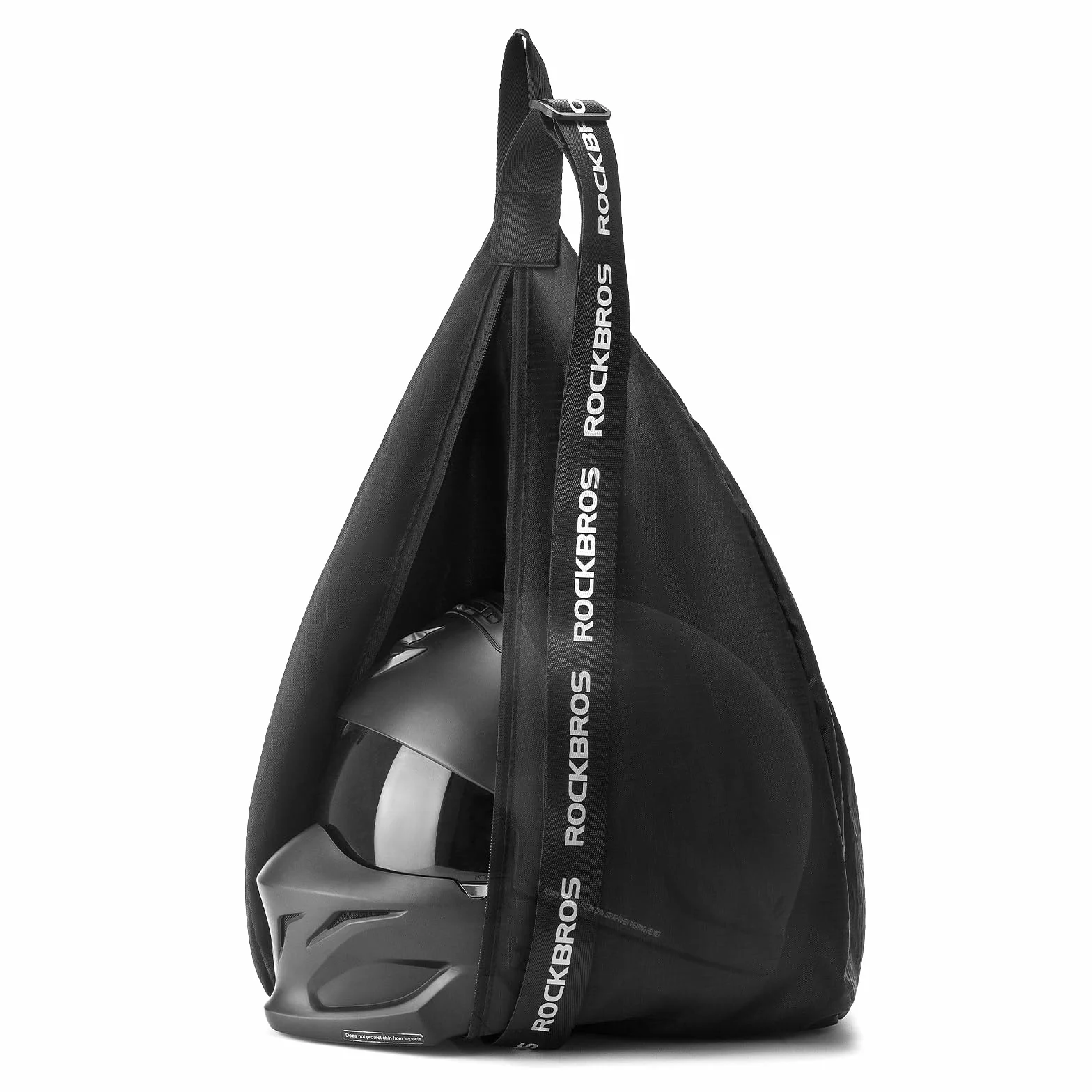 ROCKBROS Bolsa para Casco de Motocicleta, Bolsa Universal de Gran Capacidad 6-7L Bolso para Almacenamiento con Correa de Hombro para Casco de Moto Bicicleta Viaje