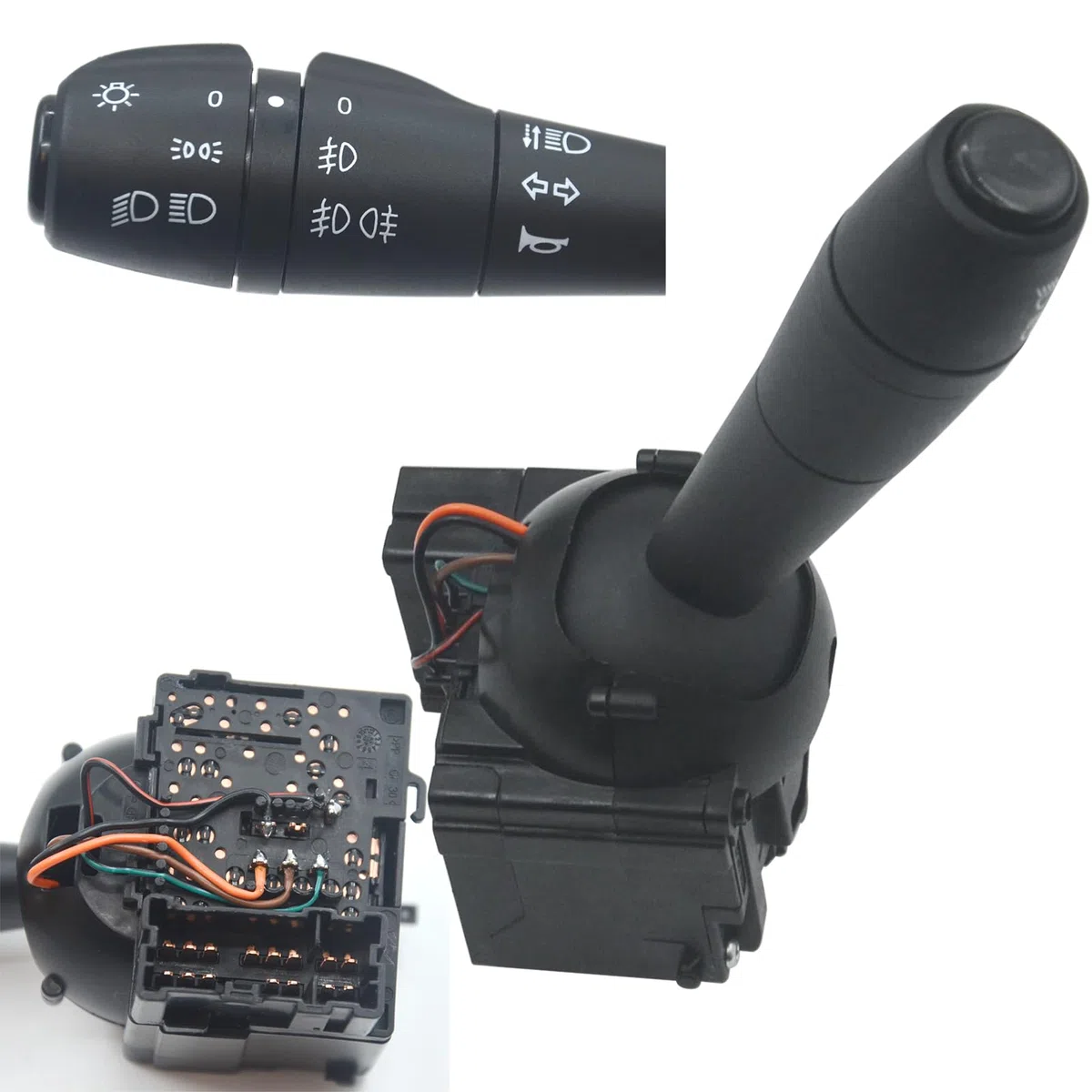 interruptor Conmutador columna dirección para Dokker Lodgy Logan Sandero Clio 8201167988 interruptor luces intermitente 681726046R interruptor control indicador 255405056R mando luces