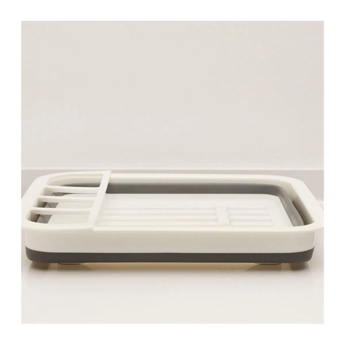 Estante for vajilla Plegable for Coche y Acampada, Estante for Platos portátil, diseño de Fregadero con Cuenco TPR, Adecuado for un fácil Almacenamiento en autocaravanas caravanas