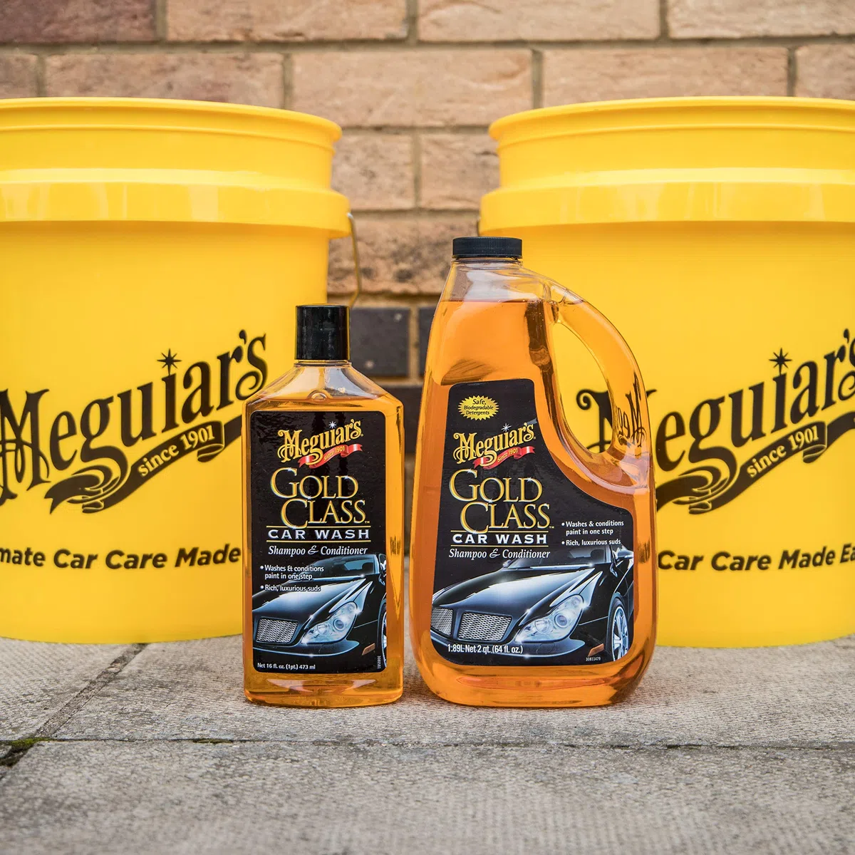 Meguiar's G7116EU Gold Class Shampoo - Jabón para lavado de coches (473 ml)