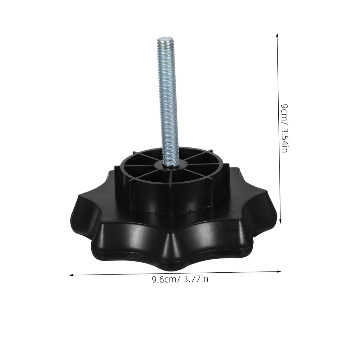 Cabilock Tornillo de Sujeción para Rueda de Repuesto Fijación Segura Instalación Compatible con Modelos Accesorio Esencial para Maletero del Coche