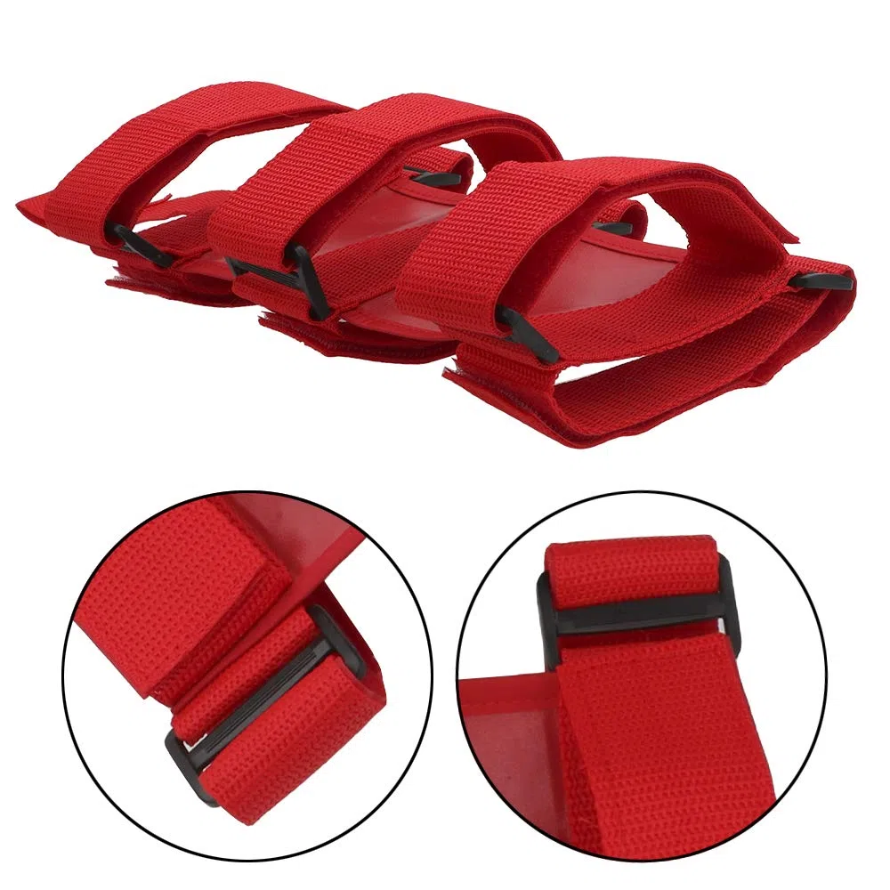 Correa de montaje para extintor de coche, ajustable, soporte de extintor, para Jeep Wrangler TJ JK JL 97-18 (negro)