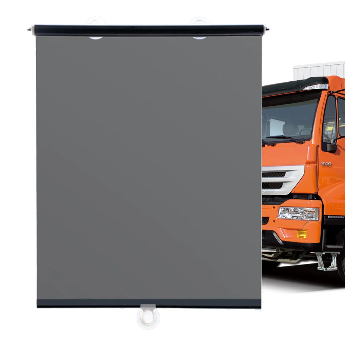 Parasol retráctil para Ventana Frontal, Parasol para Parabrisas,retráctil para Parasol de Ventana Delantera de Coche - Parasol de protección Solar para Viajes por Carretera en climas cálidos