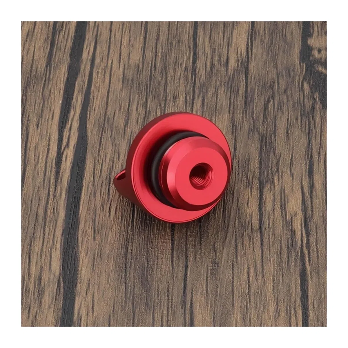 Cubierta del cárter de motocicleta M20 x 2.5 CNC Tapón de llenado de aceite de motor compatible con 2025 (rojo)