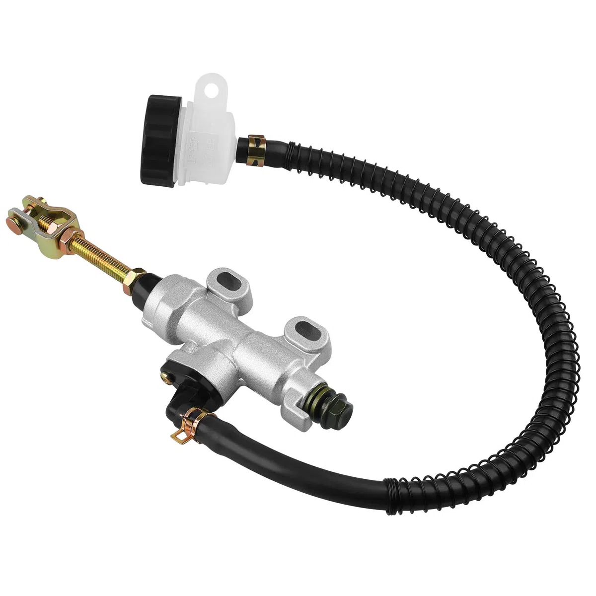 Bomba de Cilindro Maestro de Freno Trasero para Yamaha Kawasaki Suzuki Honda Arctic Cat Modificar Reparación Universal