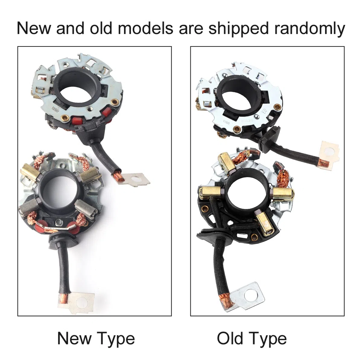 Soporte de cepillo de carbón, cepillo de motor de arranque, soporte de cepillo de carbón de arranque de coche, cepillo de motor, soporte de cepillo de arranque apto para Fit para