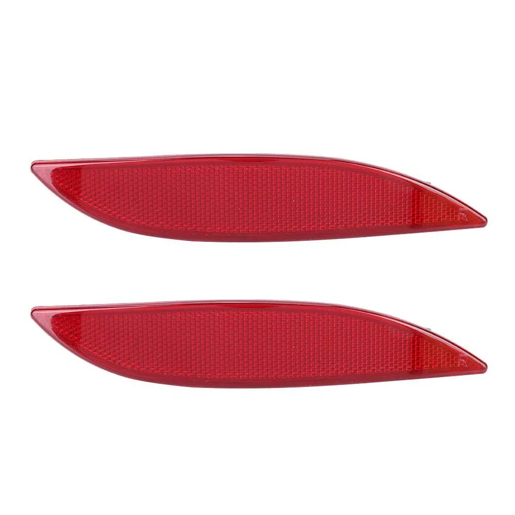 Fydun Reflector de la Cubierta del Parachoques 2 Piezas 265650004R Apto para MK3 2008-2013