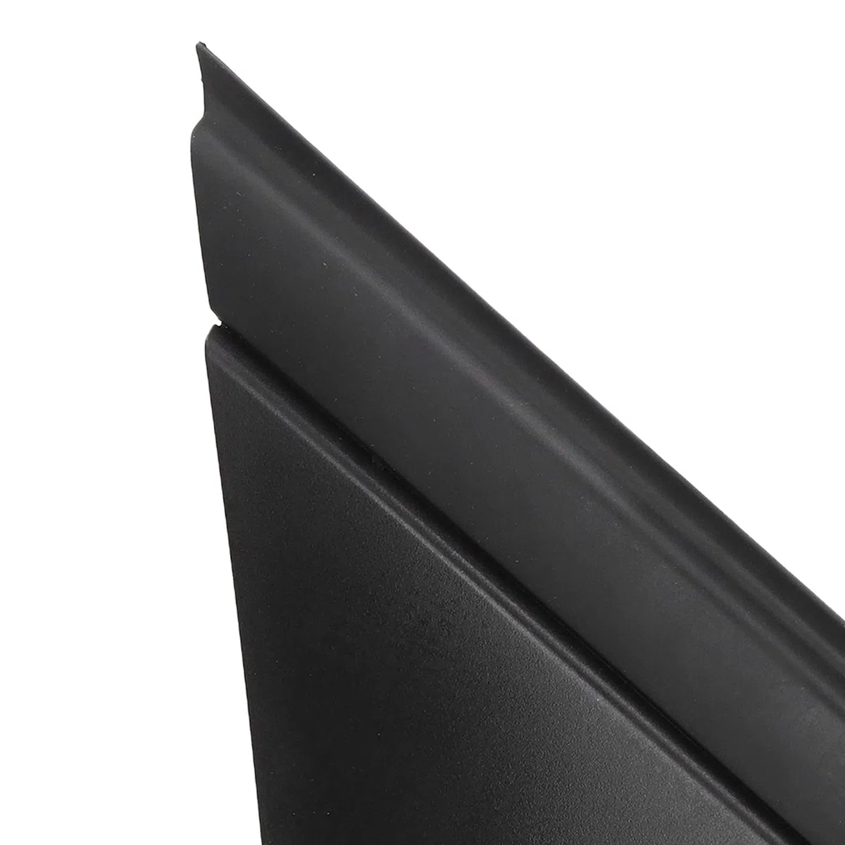 Coppia di copri specchietto retrovisore 1SH17KX7AA Sinistra Destra Decorazione di ricambio Alloggiamento specchietto retrovisore Porta Bandiera Bar per 500 2012-2017 Nero
