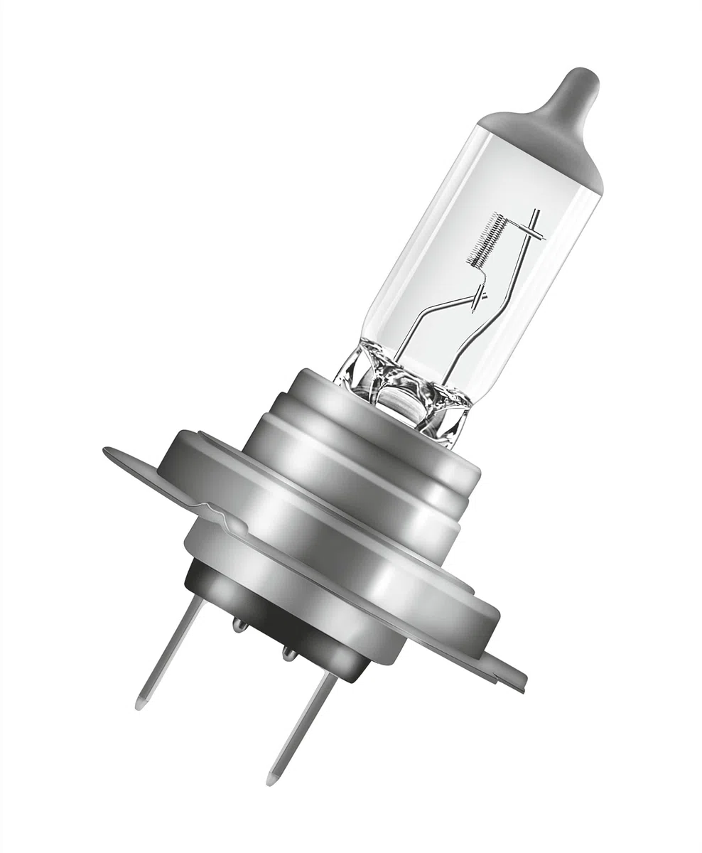 OSRAM TRUCKSTAR PRO H7, +120% más de brillo, lámpara halógena para faros delanteros, 64215TSP, lámpara para camión de 24 V, caja plegable (1 lámpara)