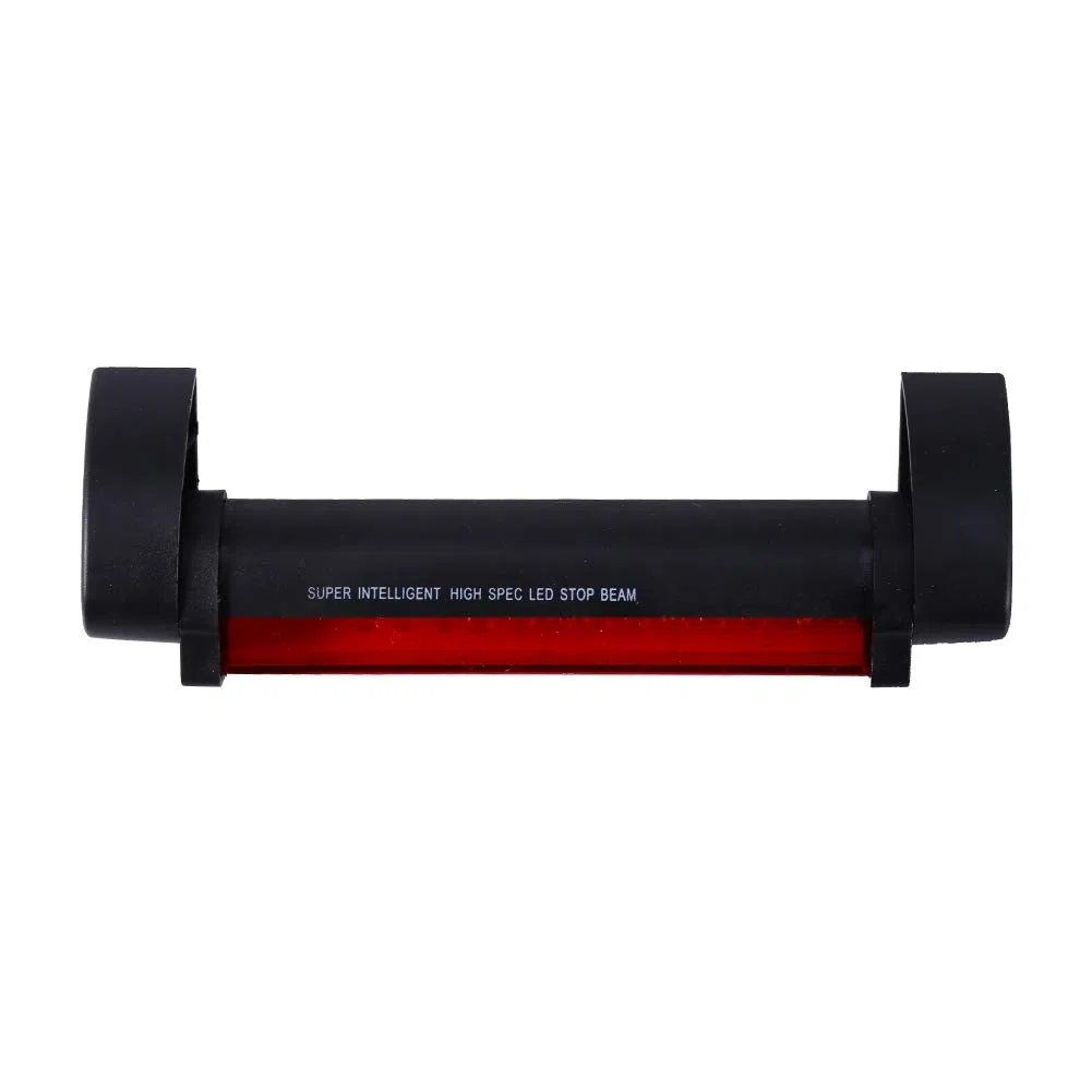 Aramox Luz de freno, 12V Universal Rojo 14 LED Tercera luz de freno trasera de autom¨®vil Luz trasera L¨¢mpara de se?ales de de parada de montaje alto