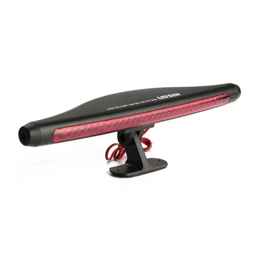 Tercera Luz de Freno,Tercera Luz Freno Lámpara roja de 28 cuentas, luces de freno adicionales for coche, tercera lámpara de freno, carcasa impermeable, lámpara de parada trasera, accesorios universale