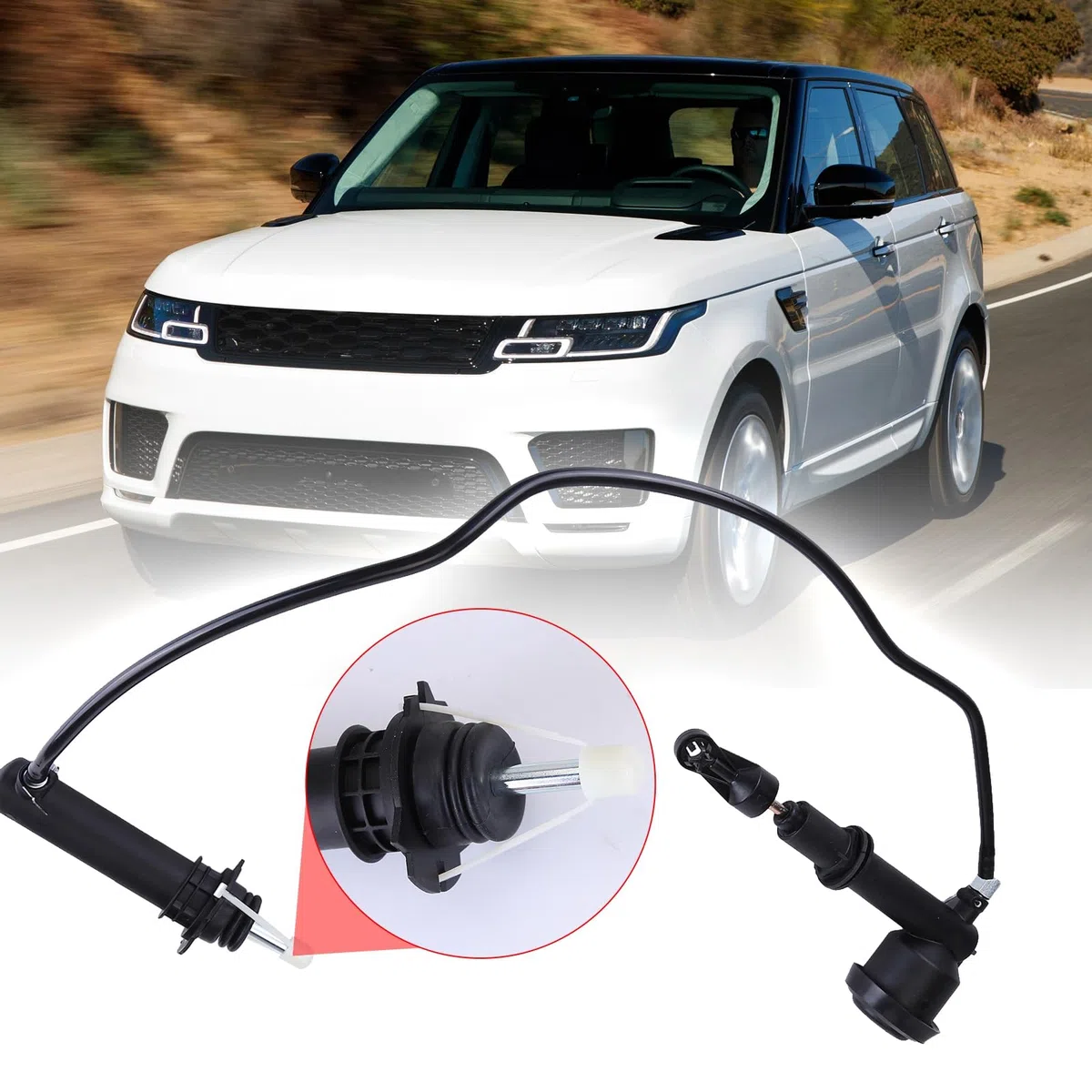 Juego de cilindro de transmisor/receptor STC000210 compatible con Land Rover compatible con Freelander