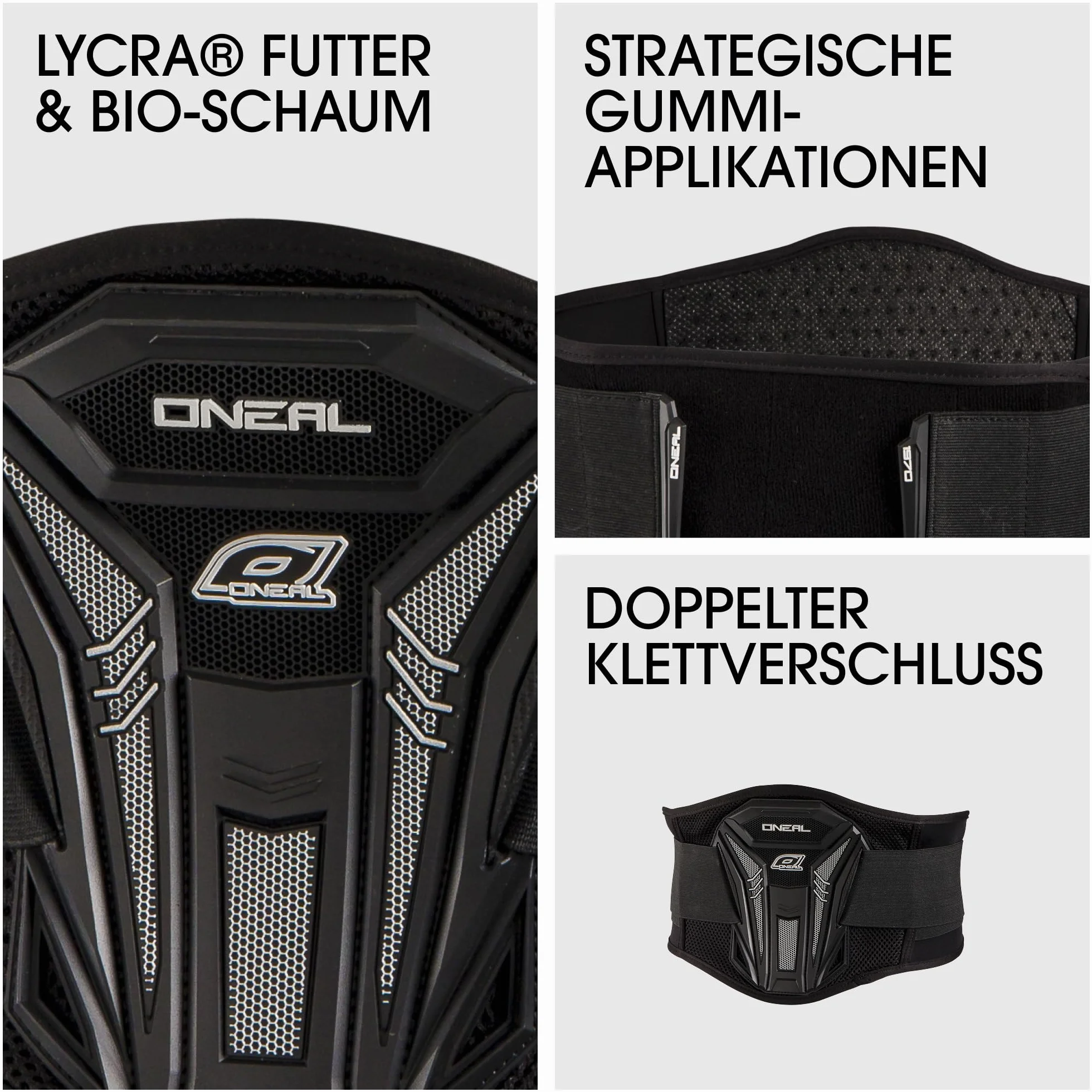O'NEAL | Nierengurt | Motocross, Enduro, Motorrad | Größenanpassung durch Klettband, Lycra® Futter | PXR Kidney Belt | Erwachsene