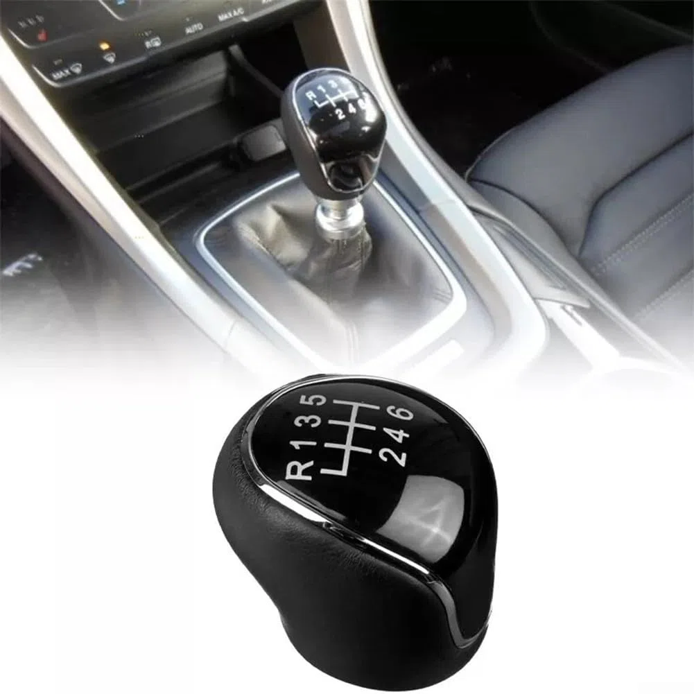 ZYWUOY Pomo de palanca de cambios de 6 velocidades para Ford Mondeo, S-Max, C-Max, Focus
